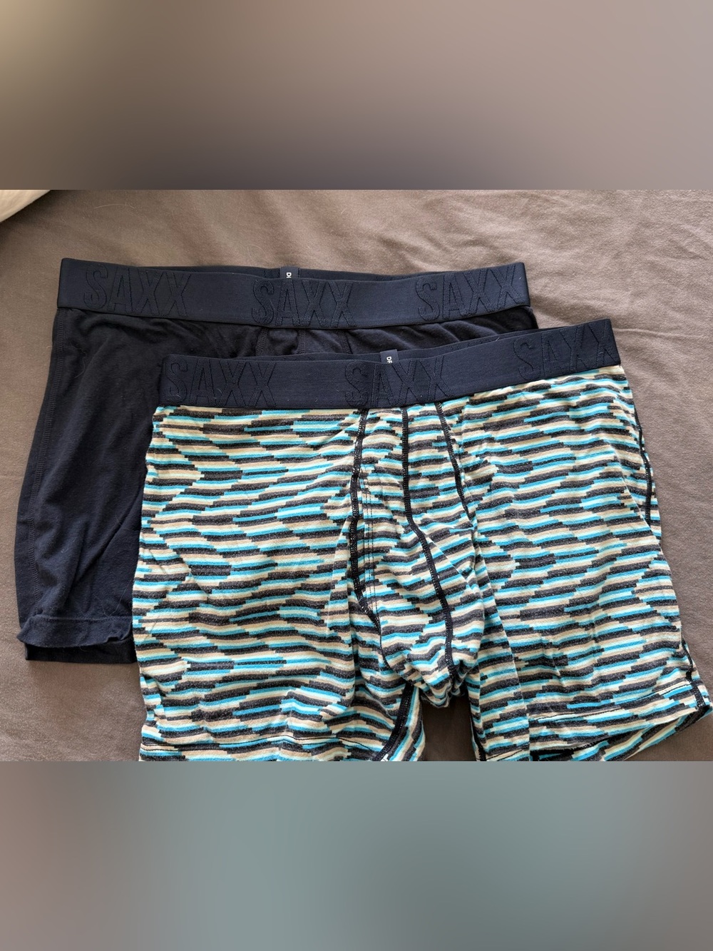 SAXX DropTemp Cooling Cotton Men's Boxer Briefs - with Ballpark Pouch